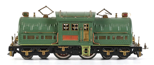 PRE-WAR LIONEL STANDARD GA. NO. 381E BILD-O-LOCO ELECTRIC ENGINE