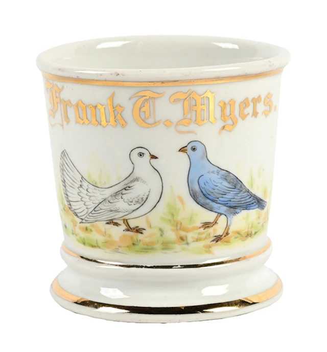 PIGEON RACER'S SHAVING MUG