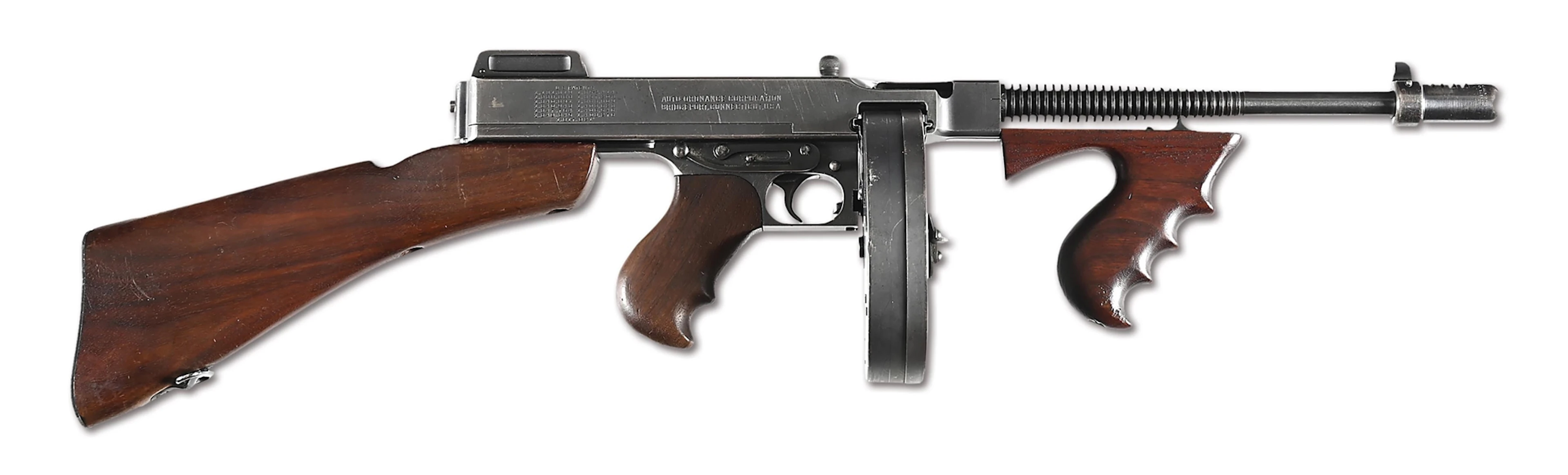 (N) MATCHING SAVAGE MANUFACTURED AUTO ORDNANCE 1928AC THOMPSON MACHINE