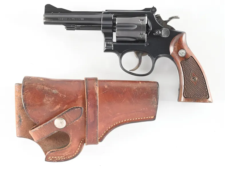 Rs15 Revolver (C) SMITH & WESSON PRE MODEL 15 - MODEL K38 MASTERPIECE DOUBLE ACTION ...