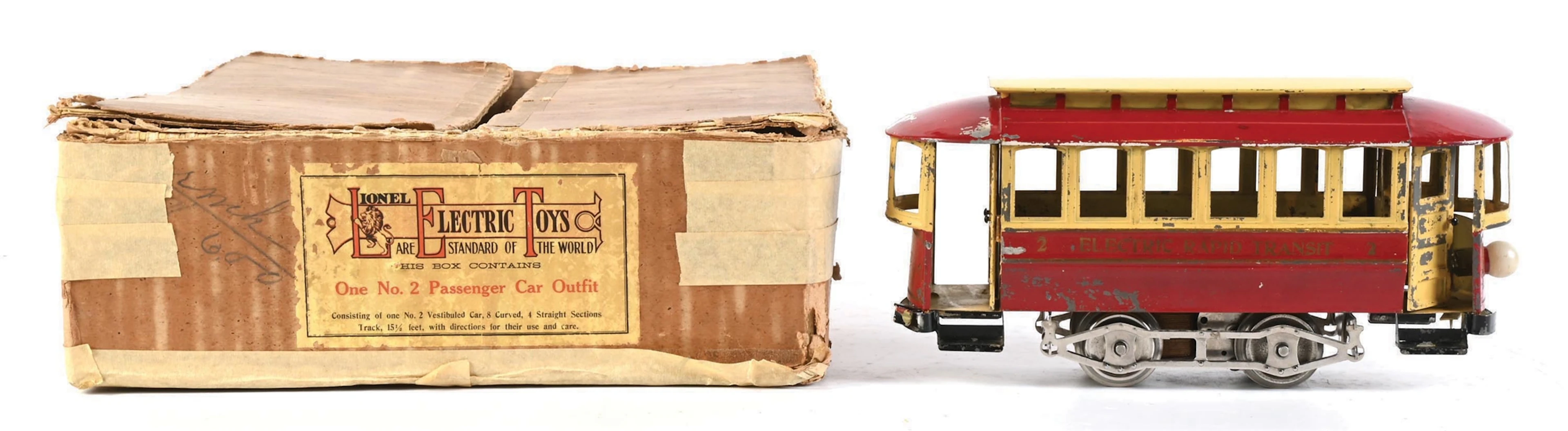 LIONEL MANUFACTURING CORPORATION STANDARD GA. NO. 2 ELECTRIC RAPID