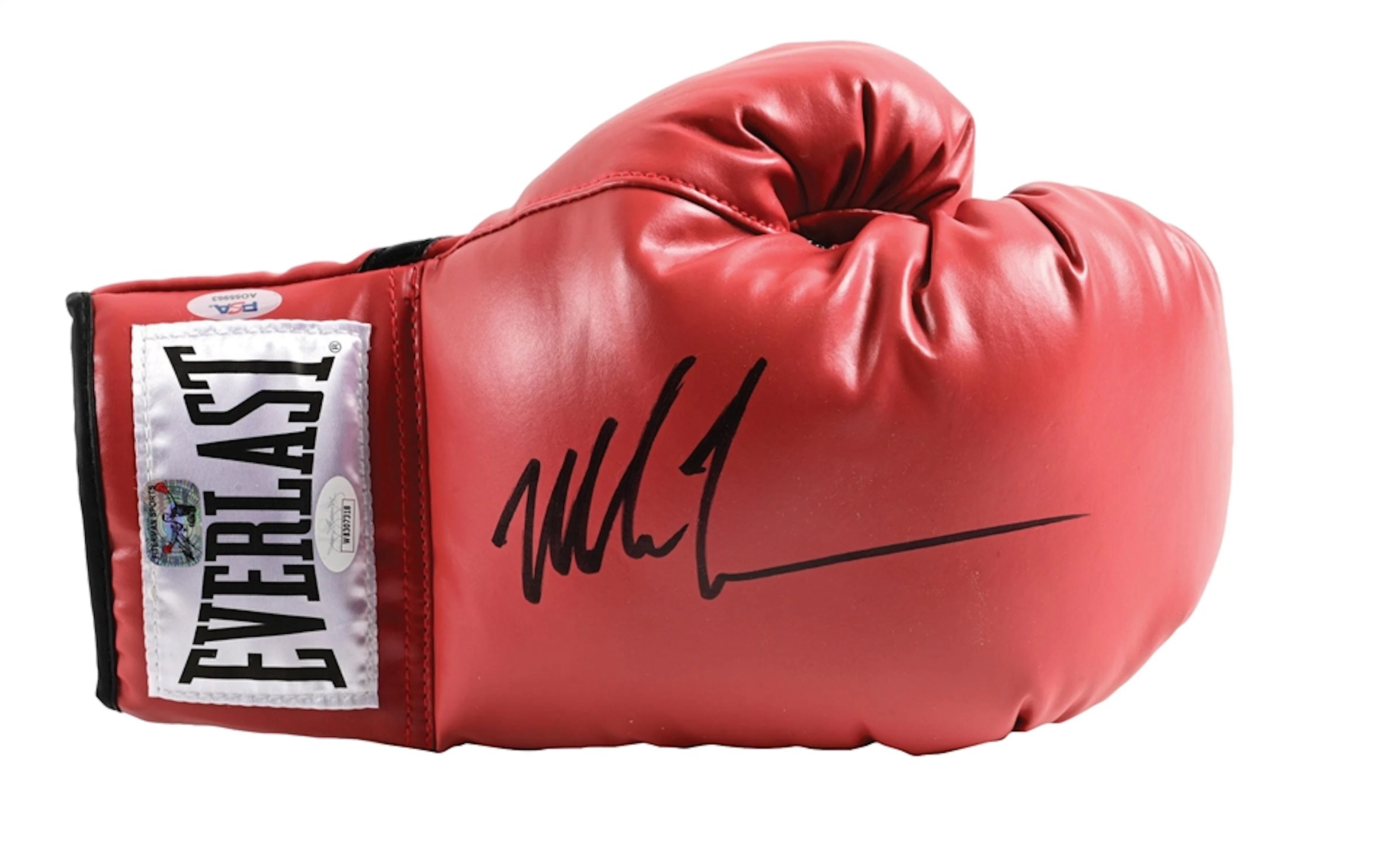 MIKE TYSON AUTOGRAPHED EVERLAST BOXING GLOVE