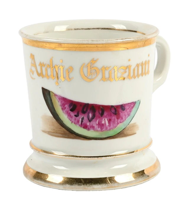 PRODUCE SELLER'S SHAVING MUG