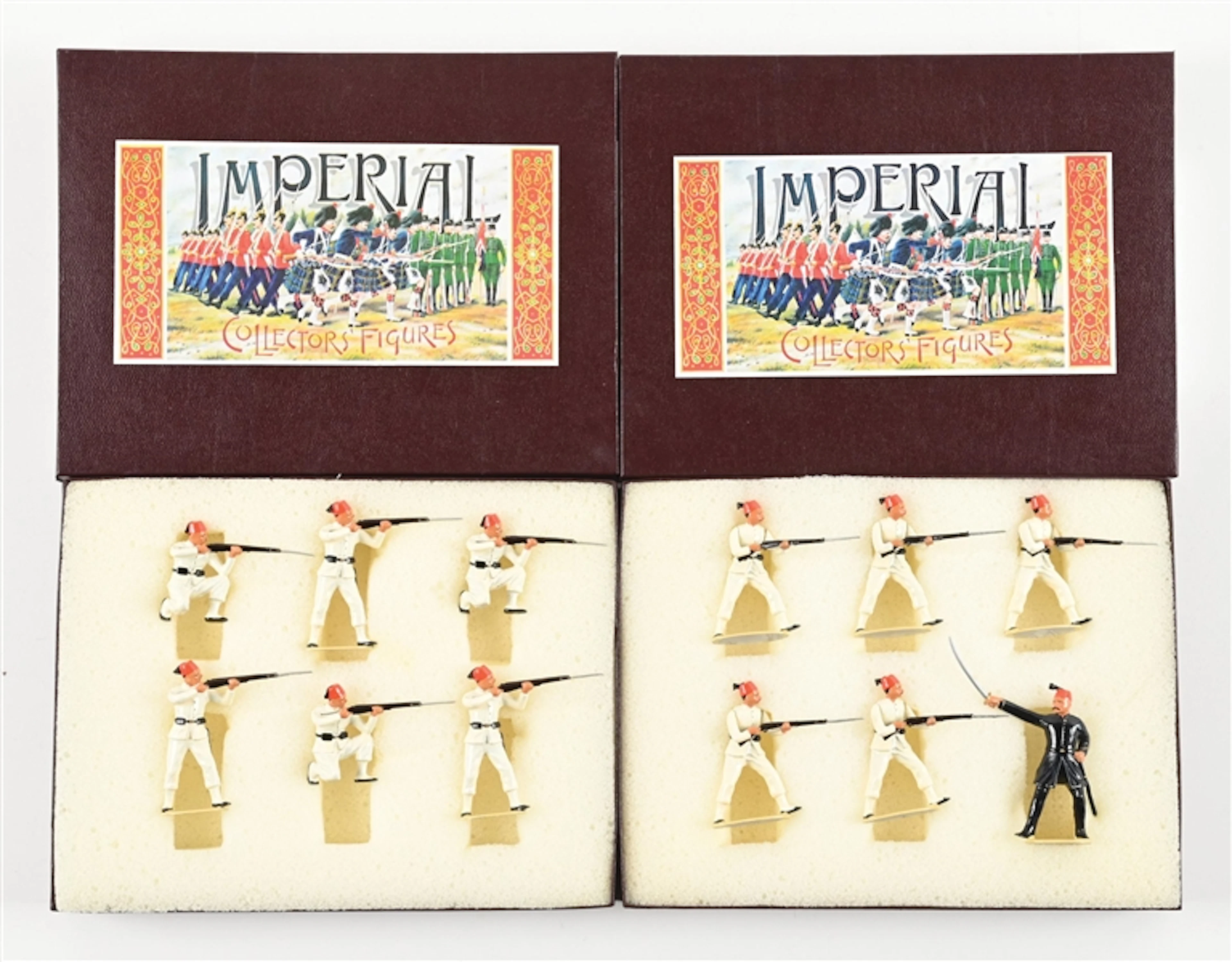 LOT OF 2: IMPERIAL PRODUCTIONS SUDAN WARS SETS IN BOXES