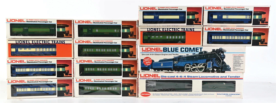 LOT OF 2: MODERN ERA LIONEL O-GA. PASSENGER SETS