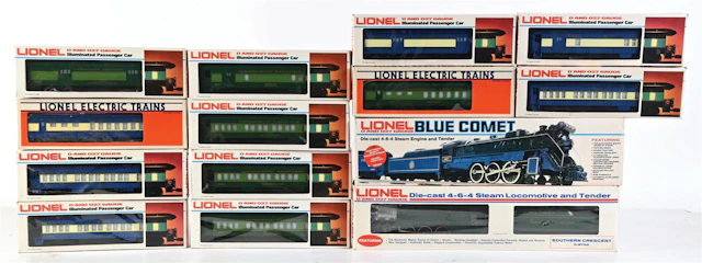 LOT OF 2: MODERN ERA LIONEL O-GA. PASSENGER SETS