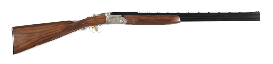 (M) ITHACA SKB MODEL 680 CLASSIC 20 BORE OVER UNDER SHOTGUN WITH BOX.