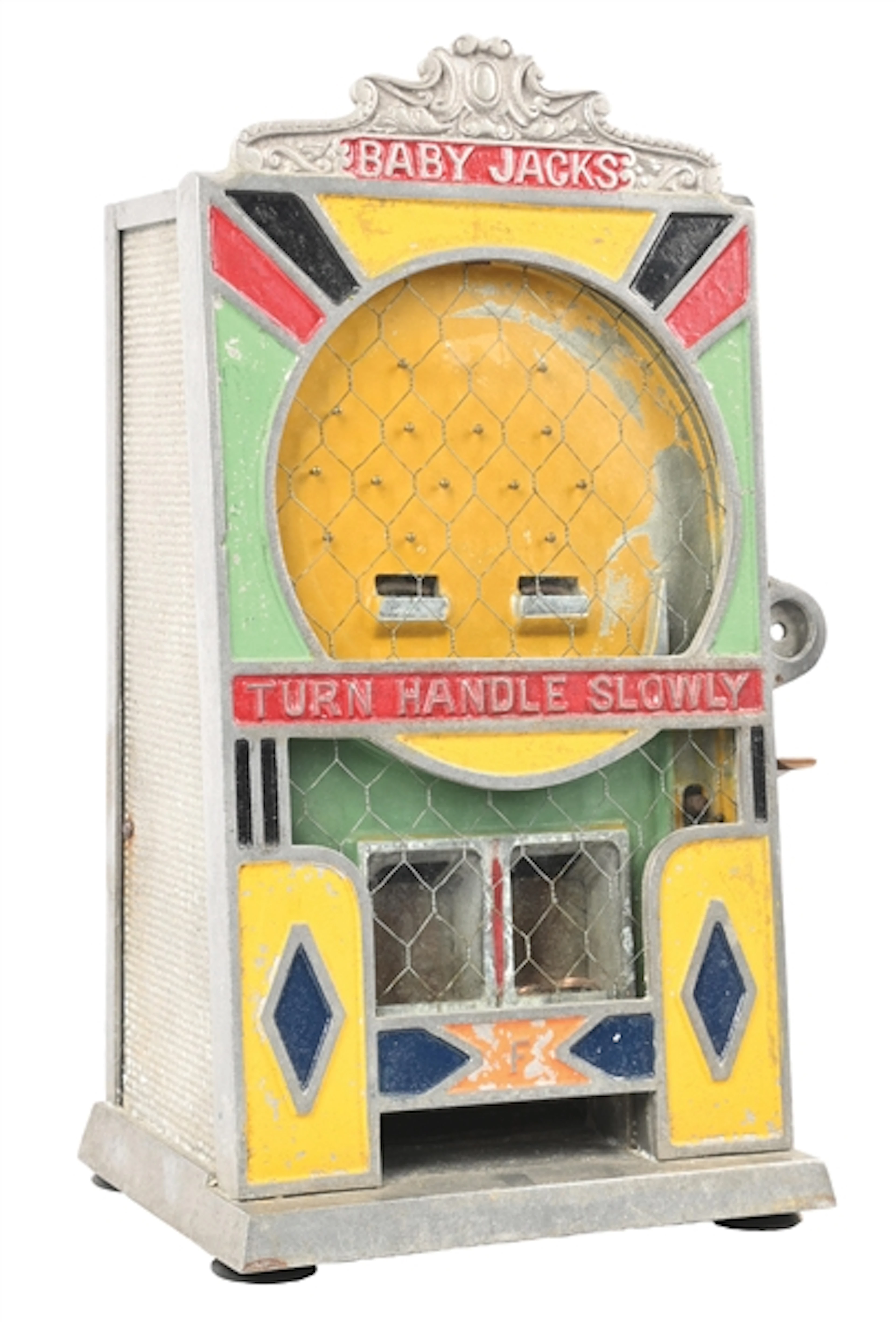 1¢ FIELD MFG. "BABY JACKS" COIN FLIP POCKET TRADE STIMULATOR