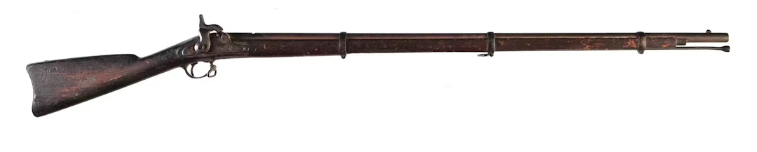 (A) ATTIC FINE US SPRINGFIELD MODEL 1863 PERCUSSION RIFLE