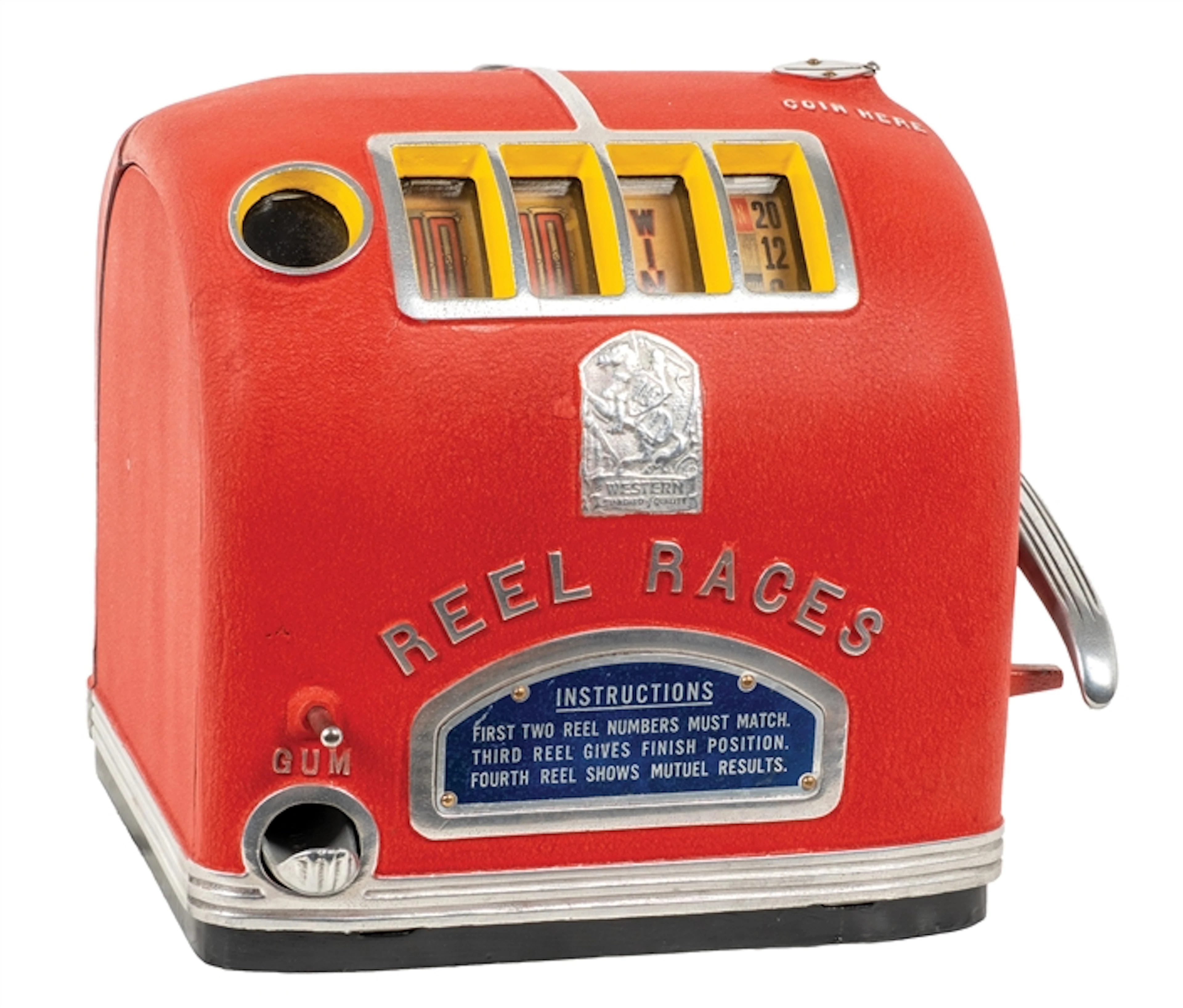 5¢ "REEL RACES" TRADE STIMULATOR