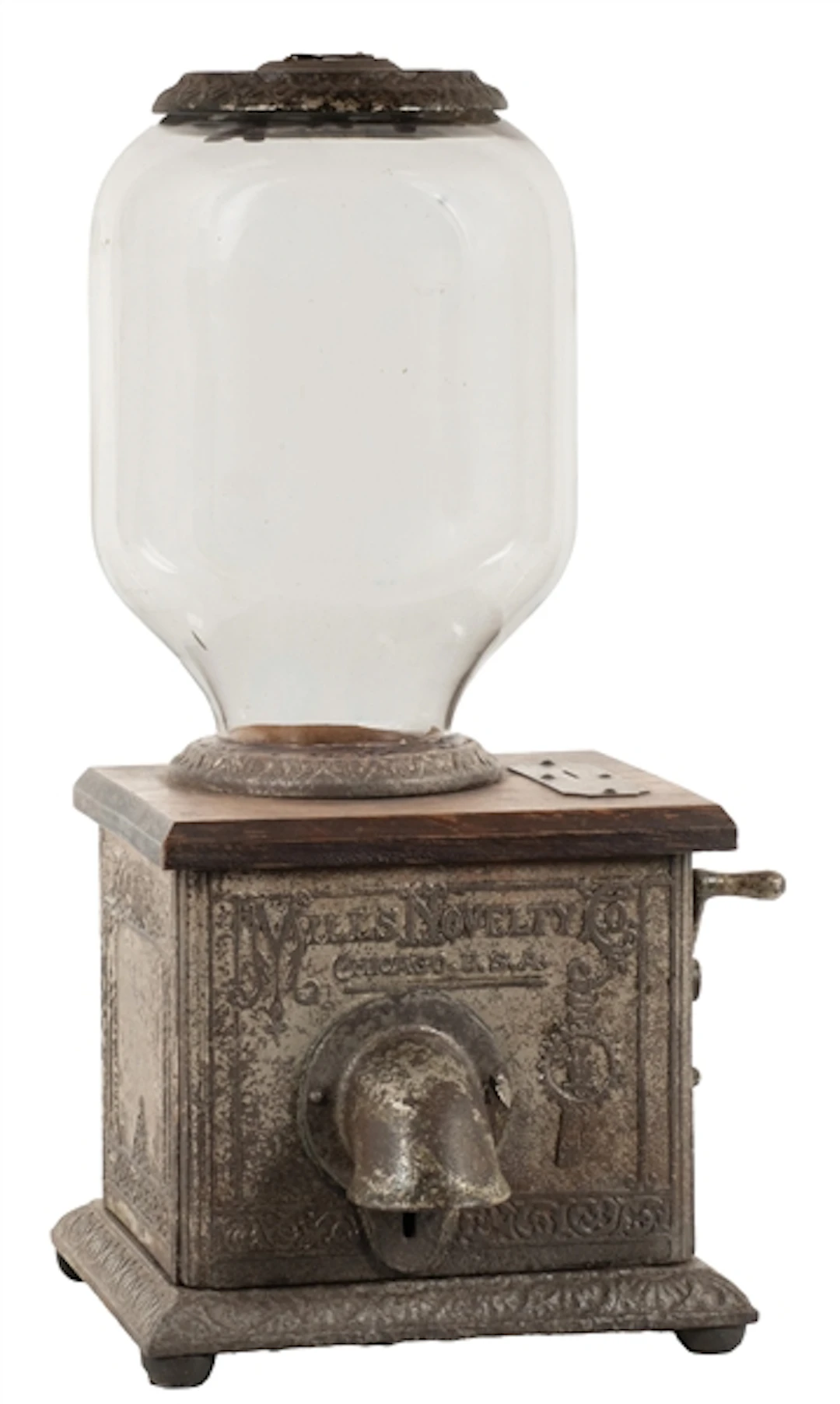 RARE 1¢ MILLS NOVELTY CO. LITTLE PERFECTION PEANUT VENDING MACHINE
