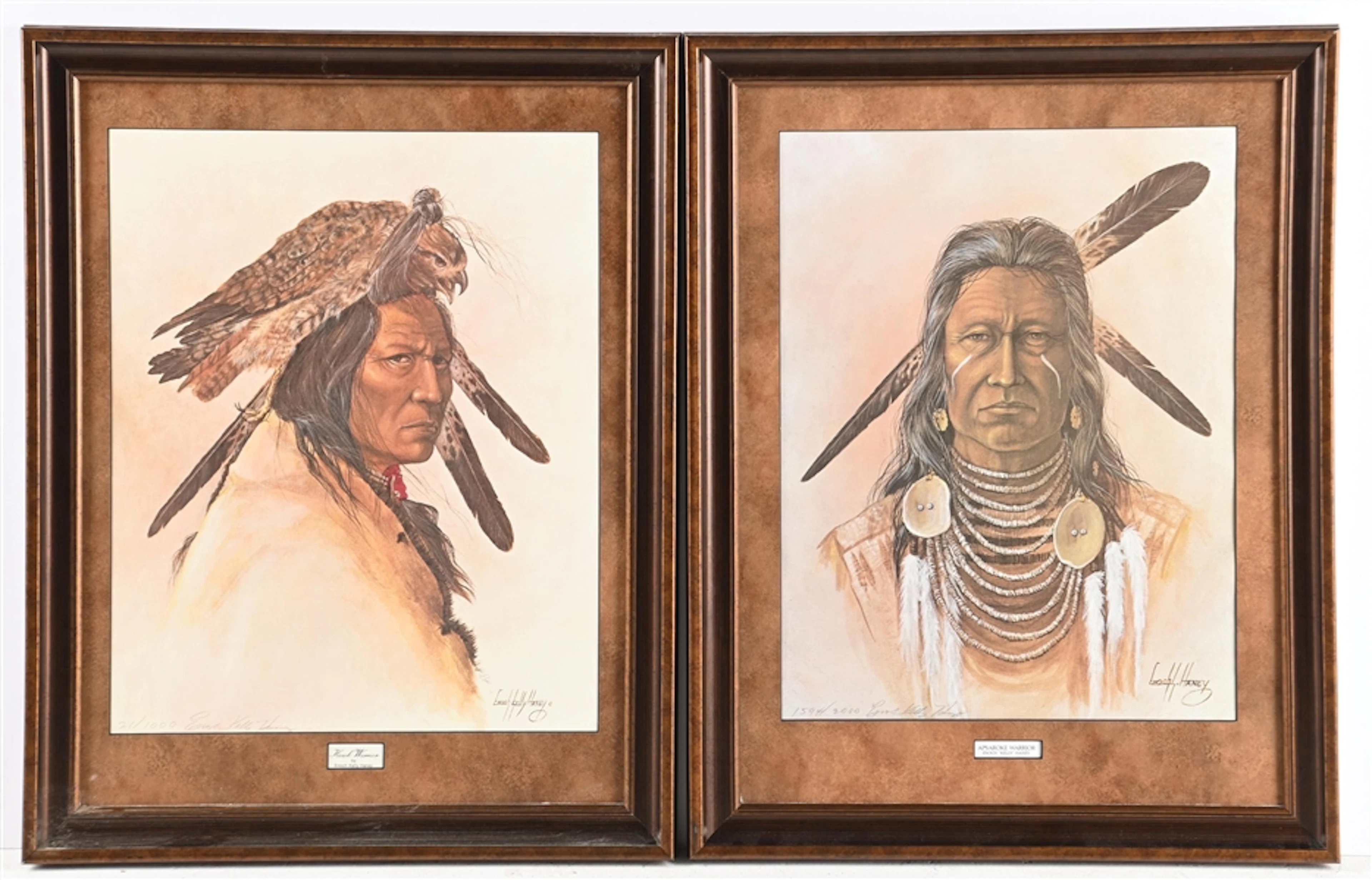 LOT OF 2: ENOCH KELLY HANEY (1940-2022)