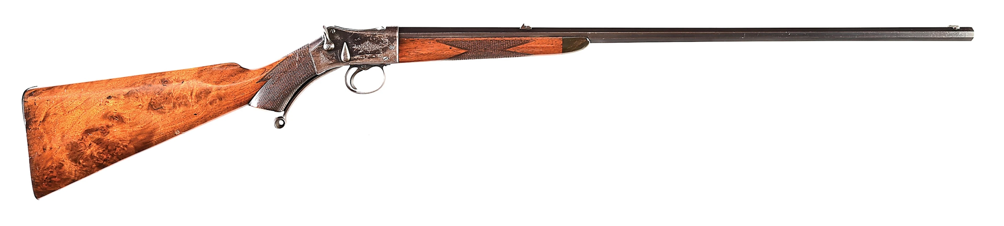 (A) ARMY & NAVY CSL .360 ROOK SINGLE SHOT RIFLE.