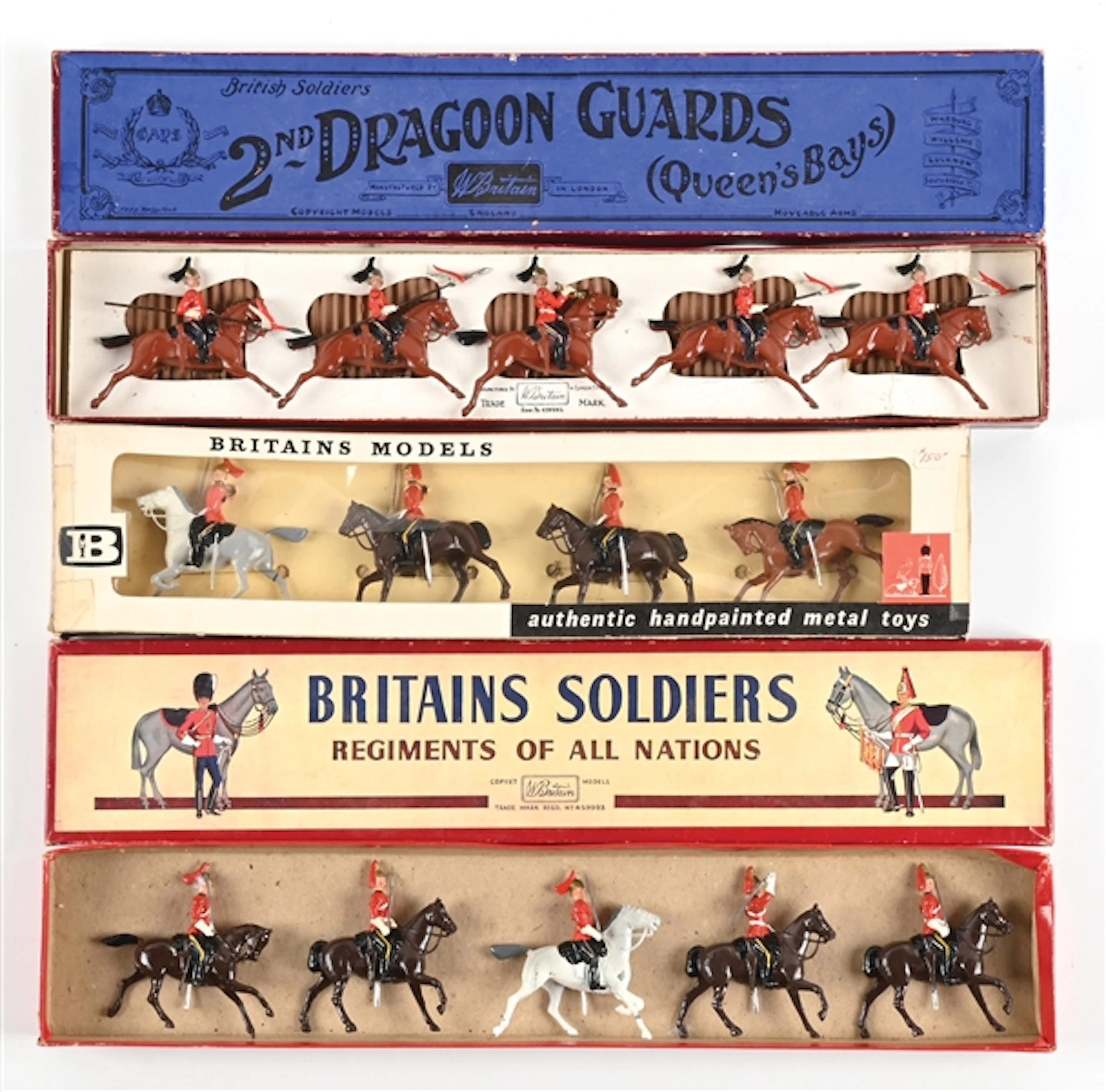 LOT OF 3: W. BRITAIN SETS IN BOXES