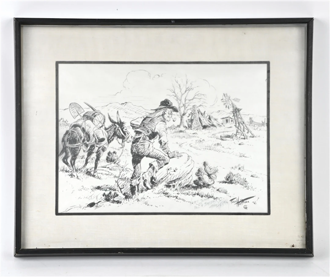 FRED HARMAN PRINT