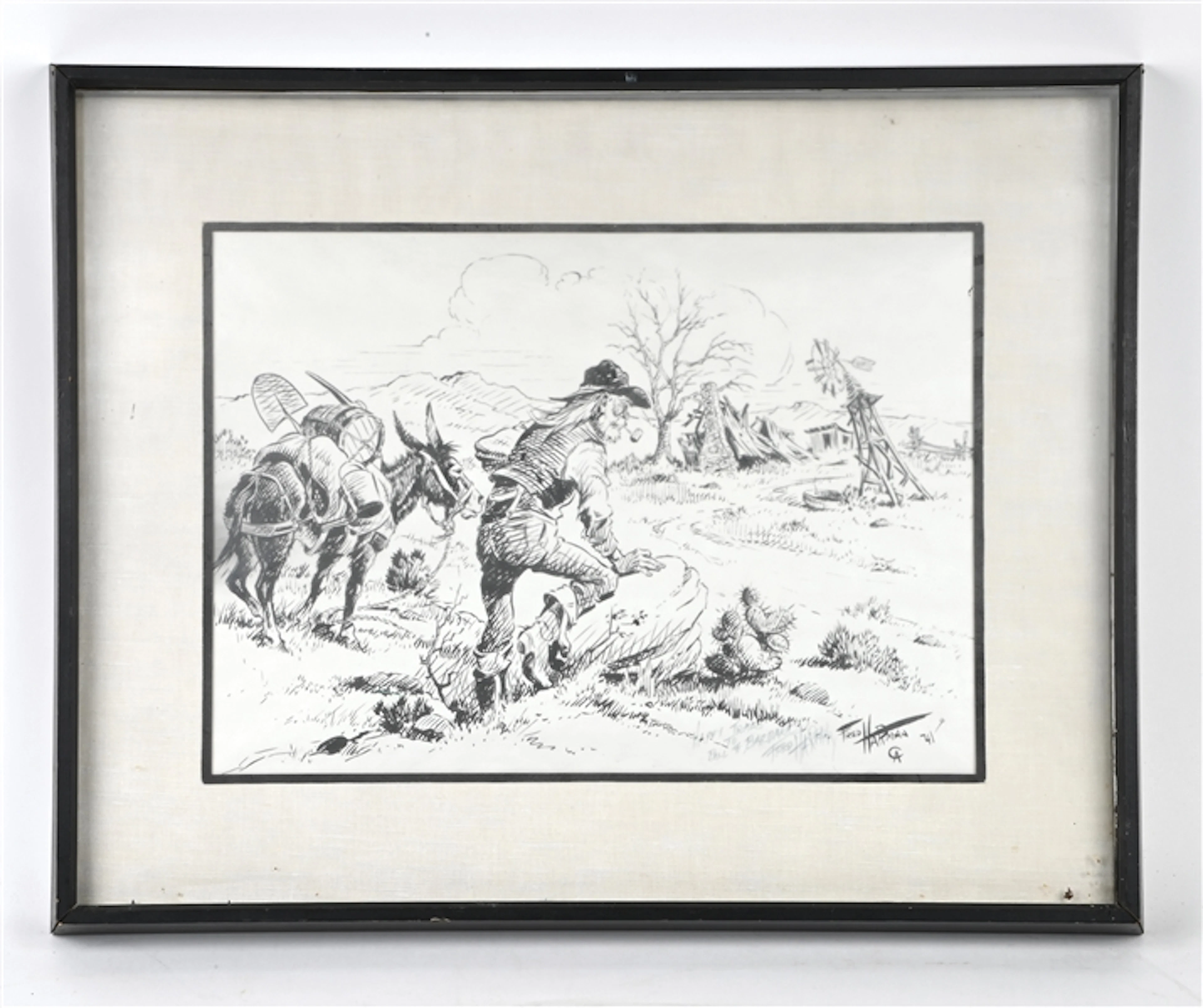 FRED HARMAN PRINT