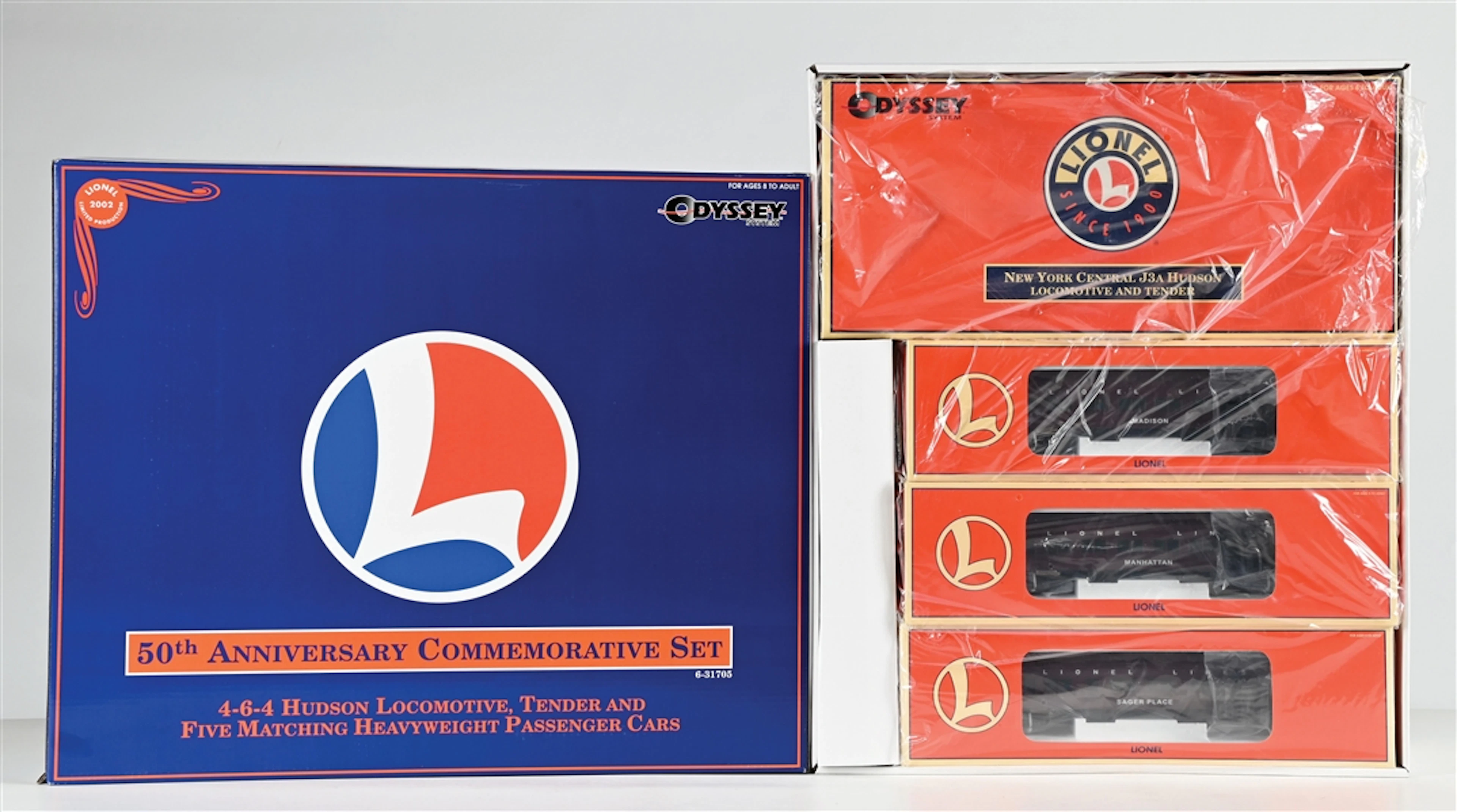 LIONEL O. GAUGE NO. 6-31705 50TH ANNIVERSARY COMMEMORATIVE HUDSON