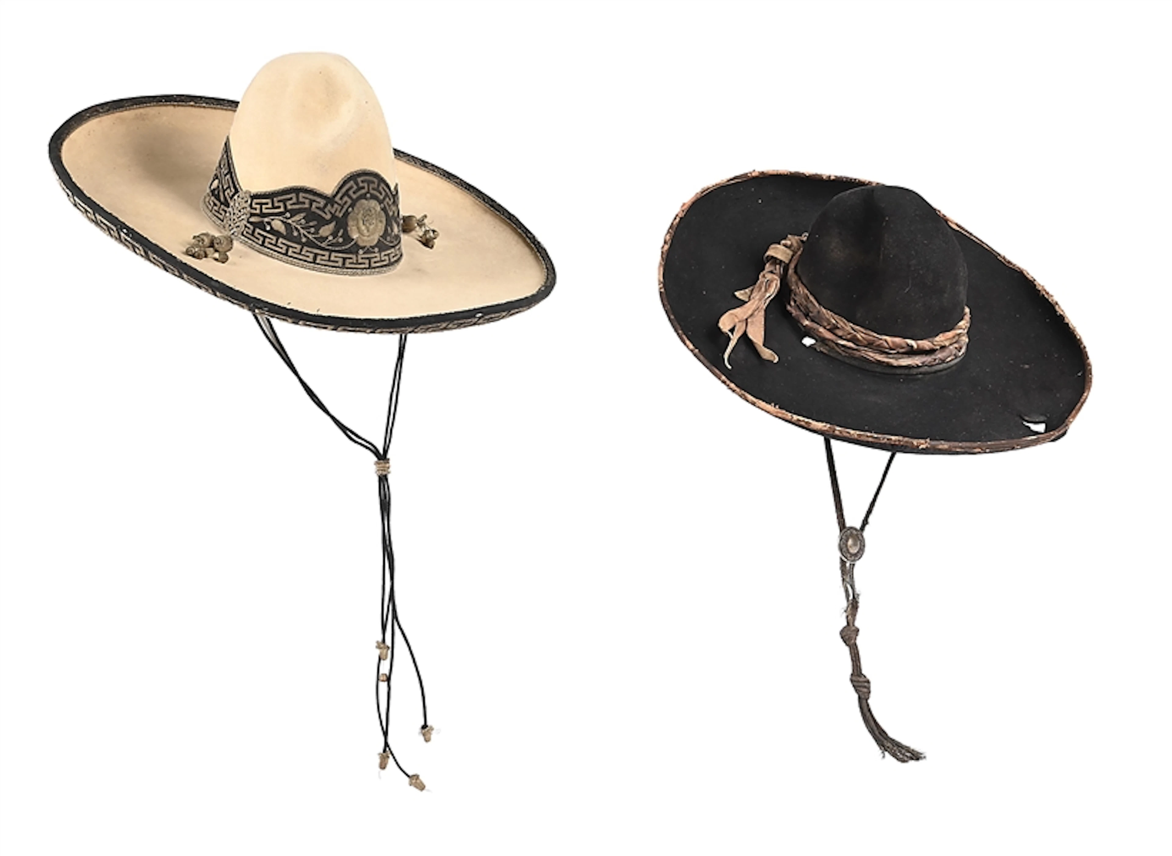 LOT OF 2: MEXICAN SOMBREROS