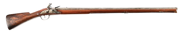 (A) REVOLUTIONARY WAR RAMPART MUSKET OR WALL GUN, PROBABLY FRENCH.