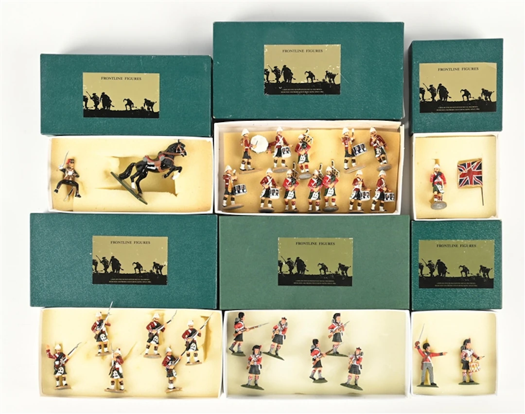 LOT OF 6: FRONTLINE NAPOLEONIC WARS SETS IN BOXES