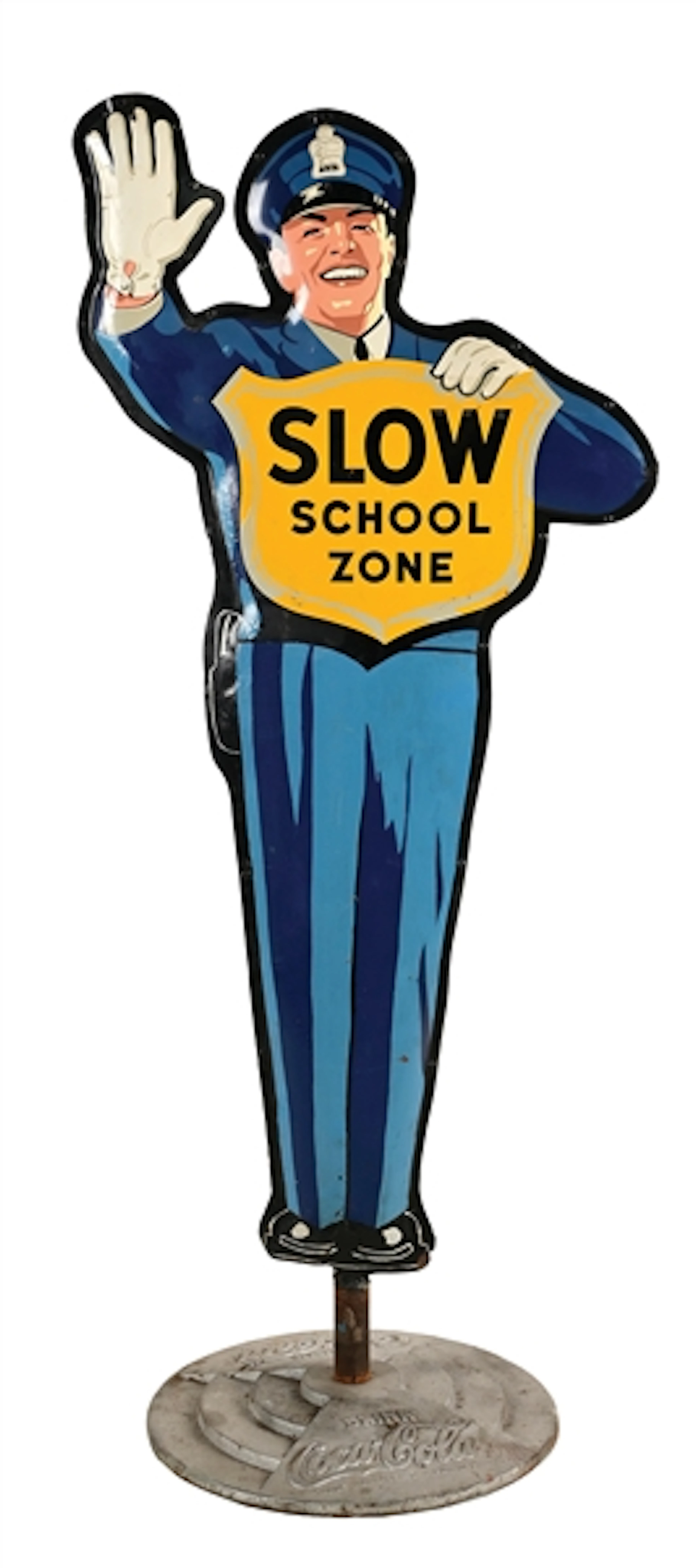COCA-COLA SCHOOL ZONE TRAFFIC COP