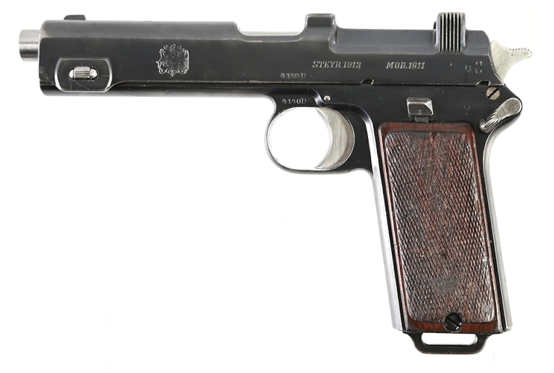 (C) CHILEAN CONTRACT STEYR-HAHN MODEL 1911 SEMI-AUTOMATIC PISTOL.