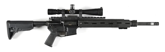 (M) PALMETTO PA-15 SEMI-AUTOMATIC RIFLE WITH LEUPOLD OPTIC.