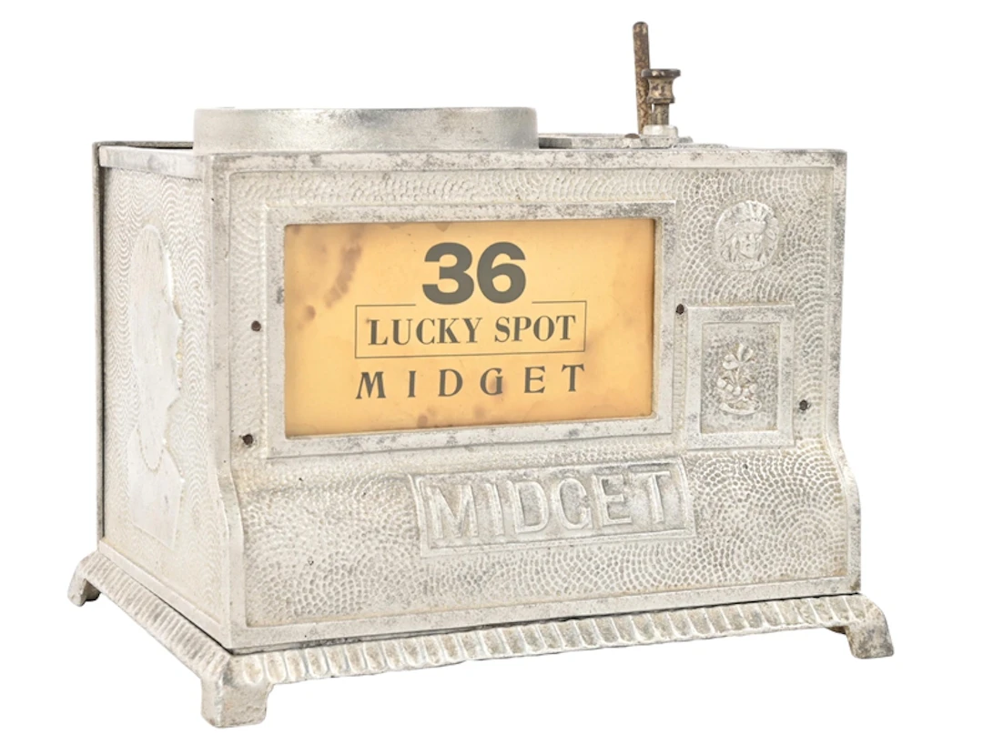 5¢ CHARLES FEY MIDGET DICE TRADE STIMULATOR