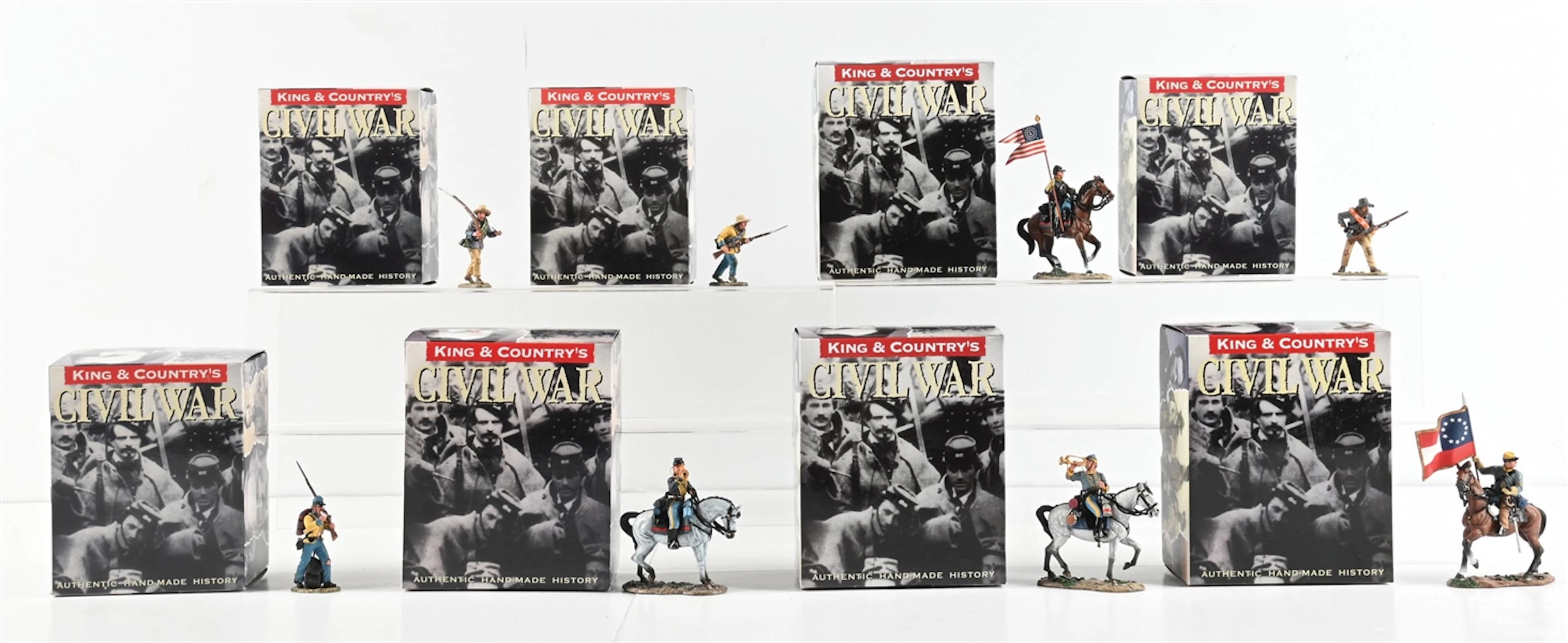LOT OF 8: KING & COUNTRY AMERICAN CIVIL WAR