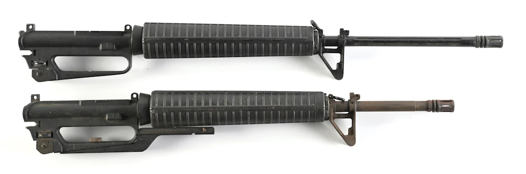 LOT OF 2: AR-15 RIFLE UPPERS.