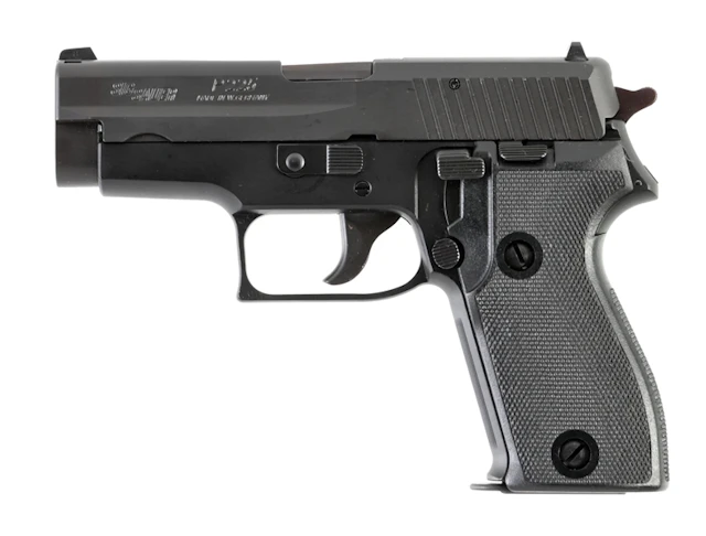 (M) SIG SAUER P225 SEMI-AUTOMATIC PISTOL WITH BOX.