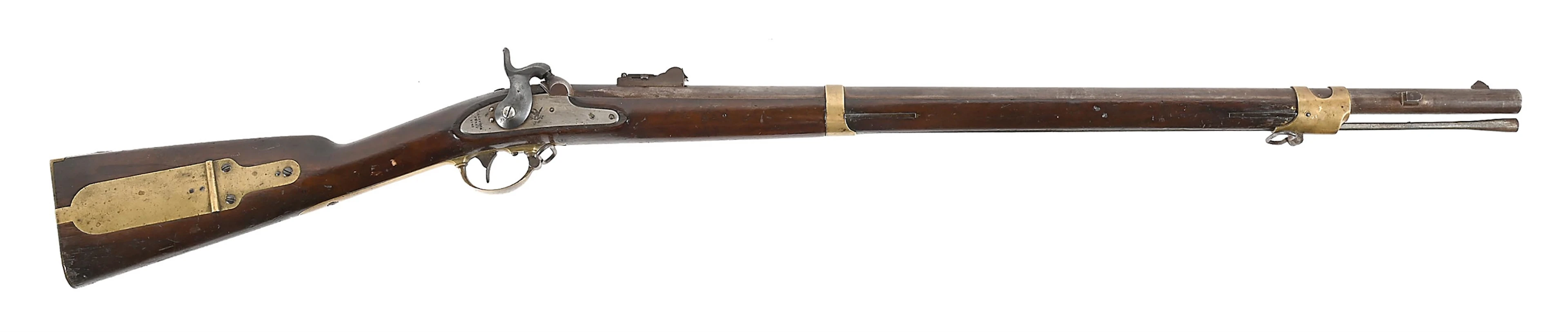 (A) HARPER'S FERRY 1841 PERCUSSION RIFLE.