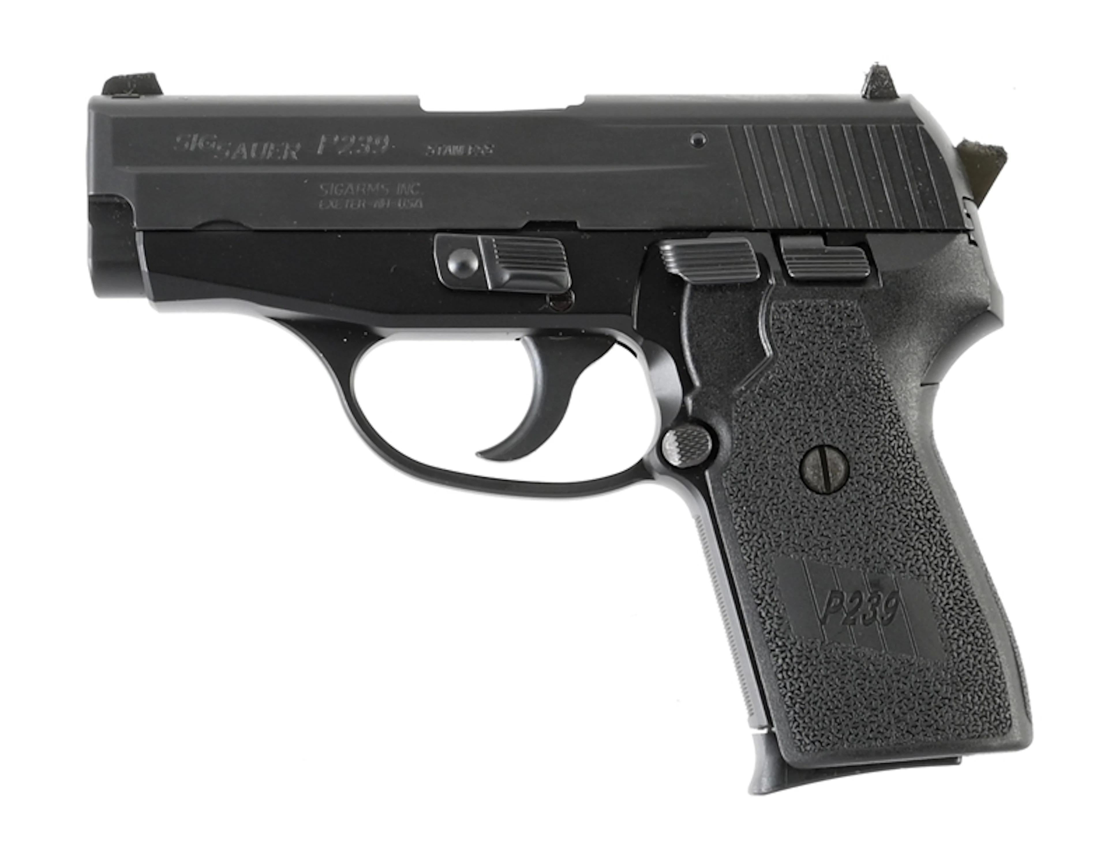 (M) SIG SAUER P239 SEMI-AUTOMATIC PISTOL WITH CASE.