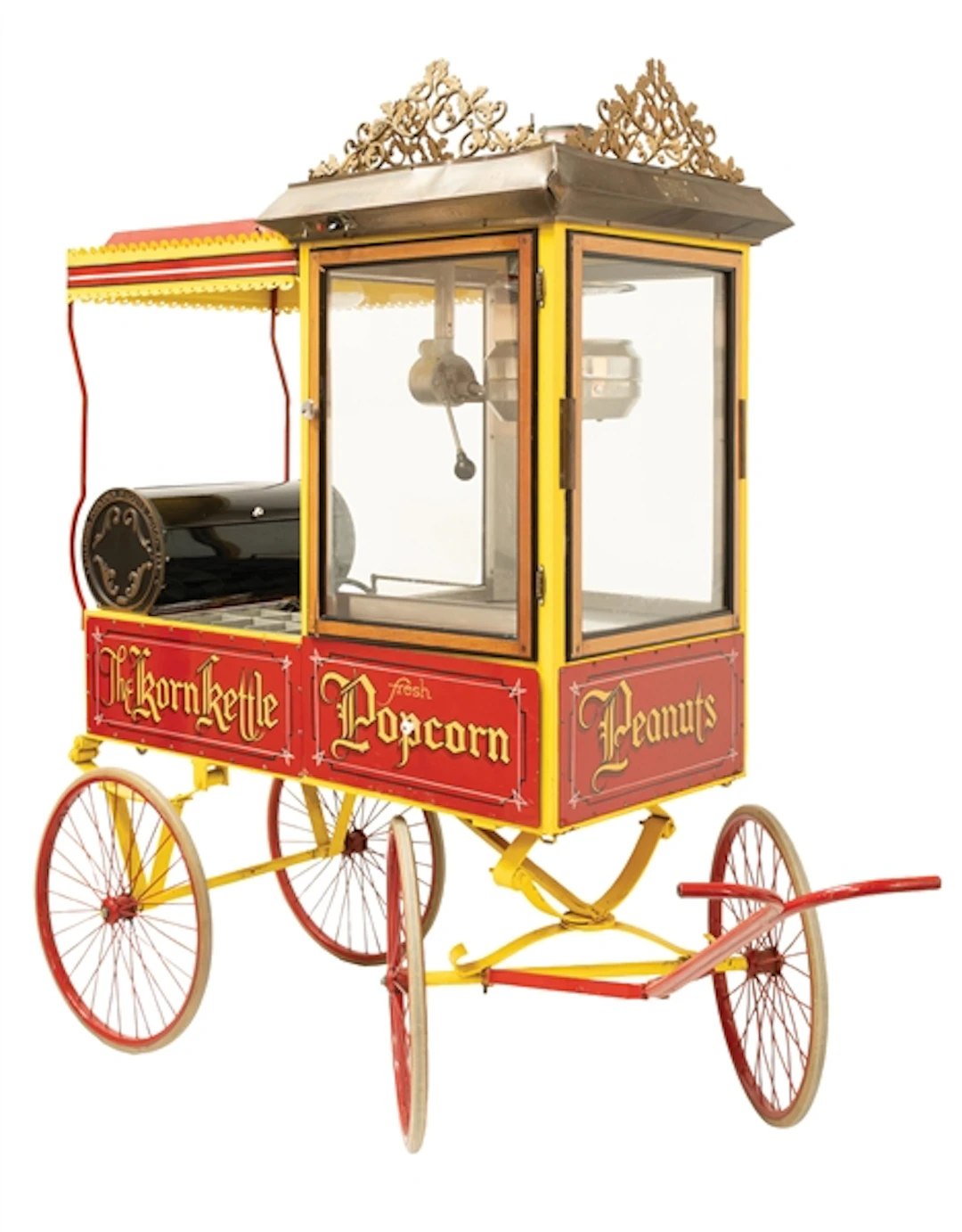 REPLICATED CRETORS POPCORN WAGON BY ANTIQUE POPCORN WAGONS, CHICAGO