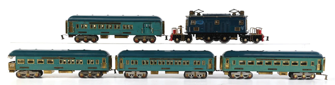 LOT OF 5: AMERICAN FLYER STANDARD GA. PRESIDENT'S SPECIAL PASSENGER SET