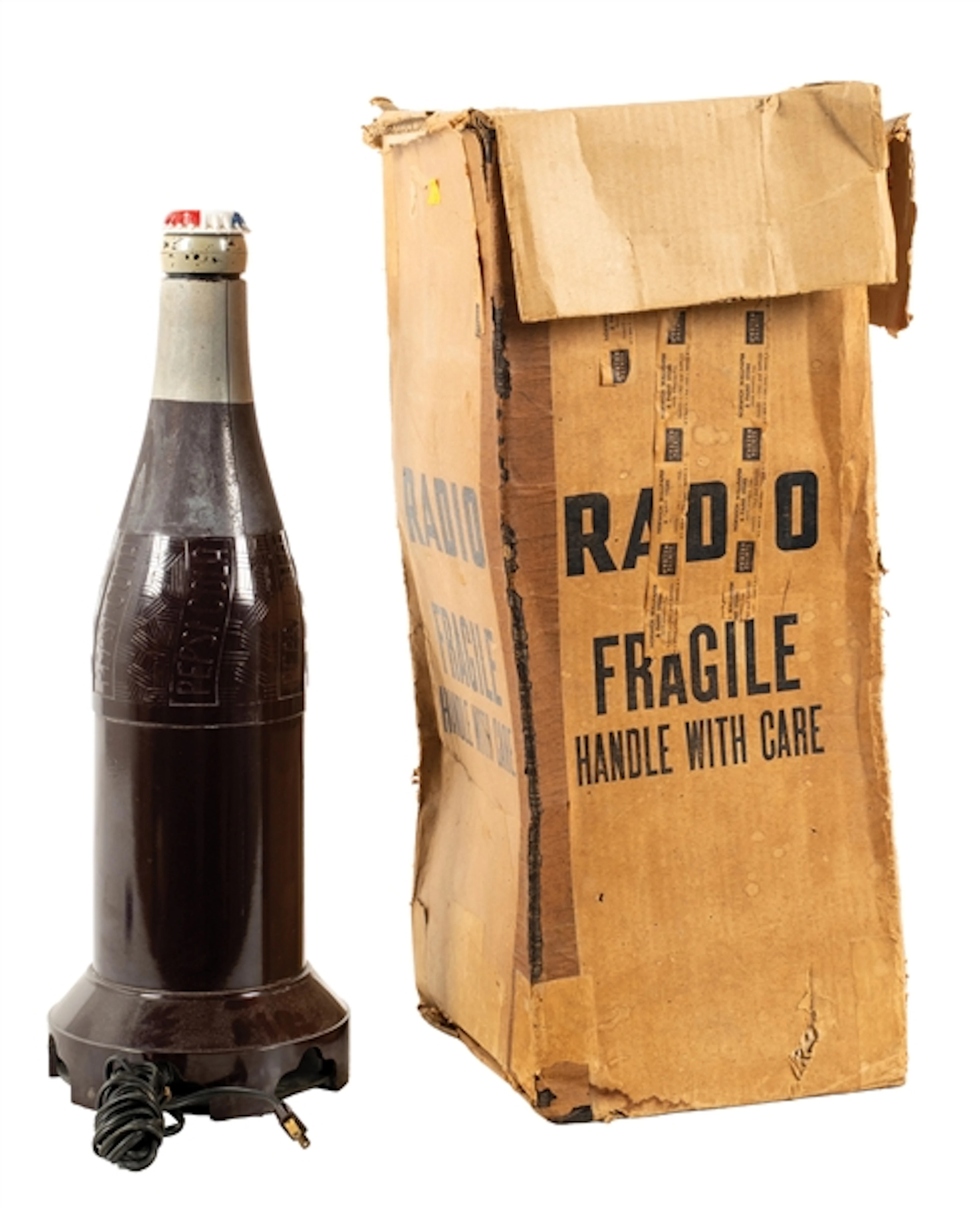 BAKELITE FIGURAL RADIO FOR PEPSI-COLA