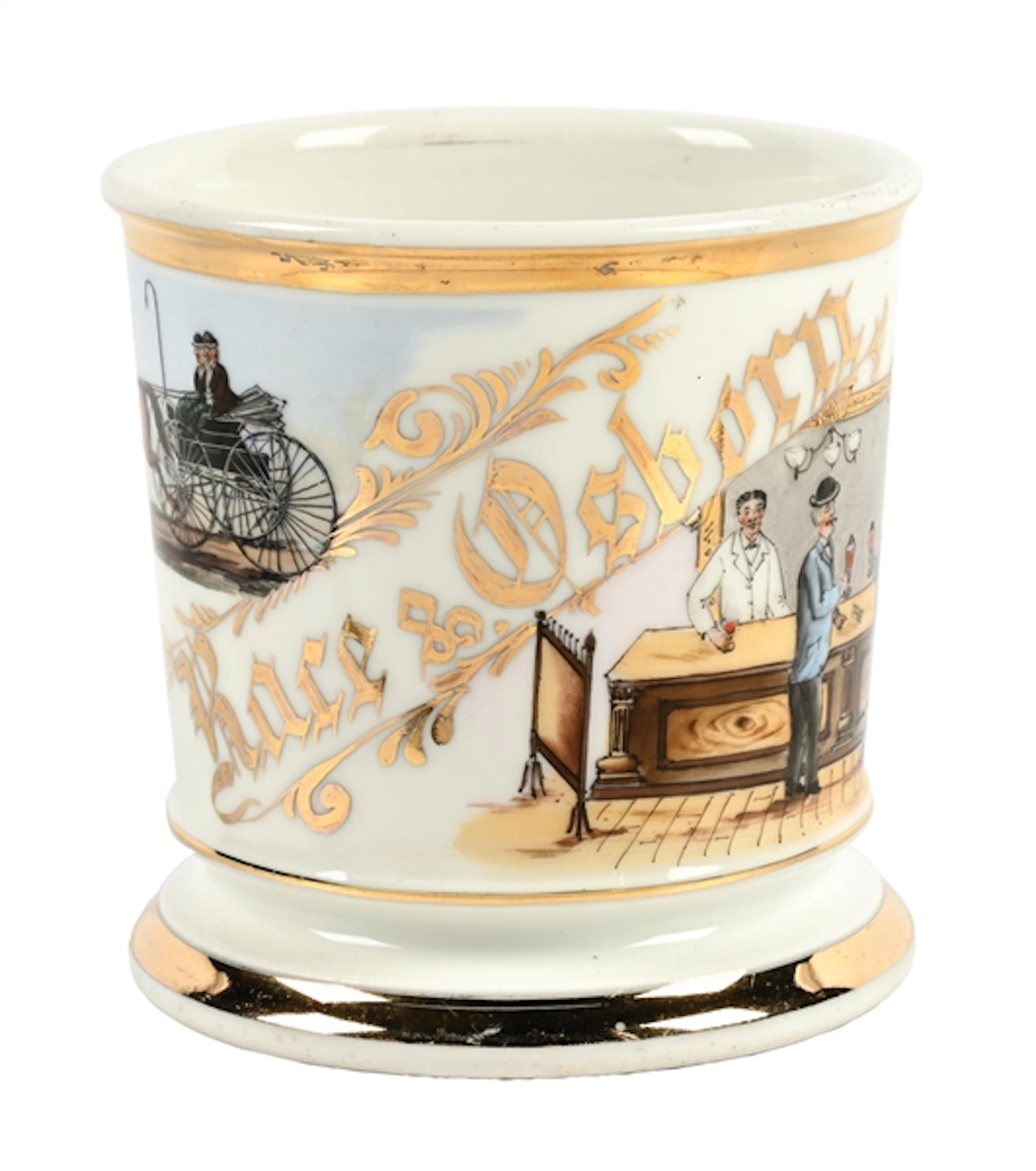 DUAL OCCUPATIONAL SHAVING MUG