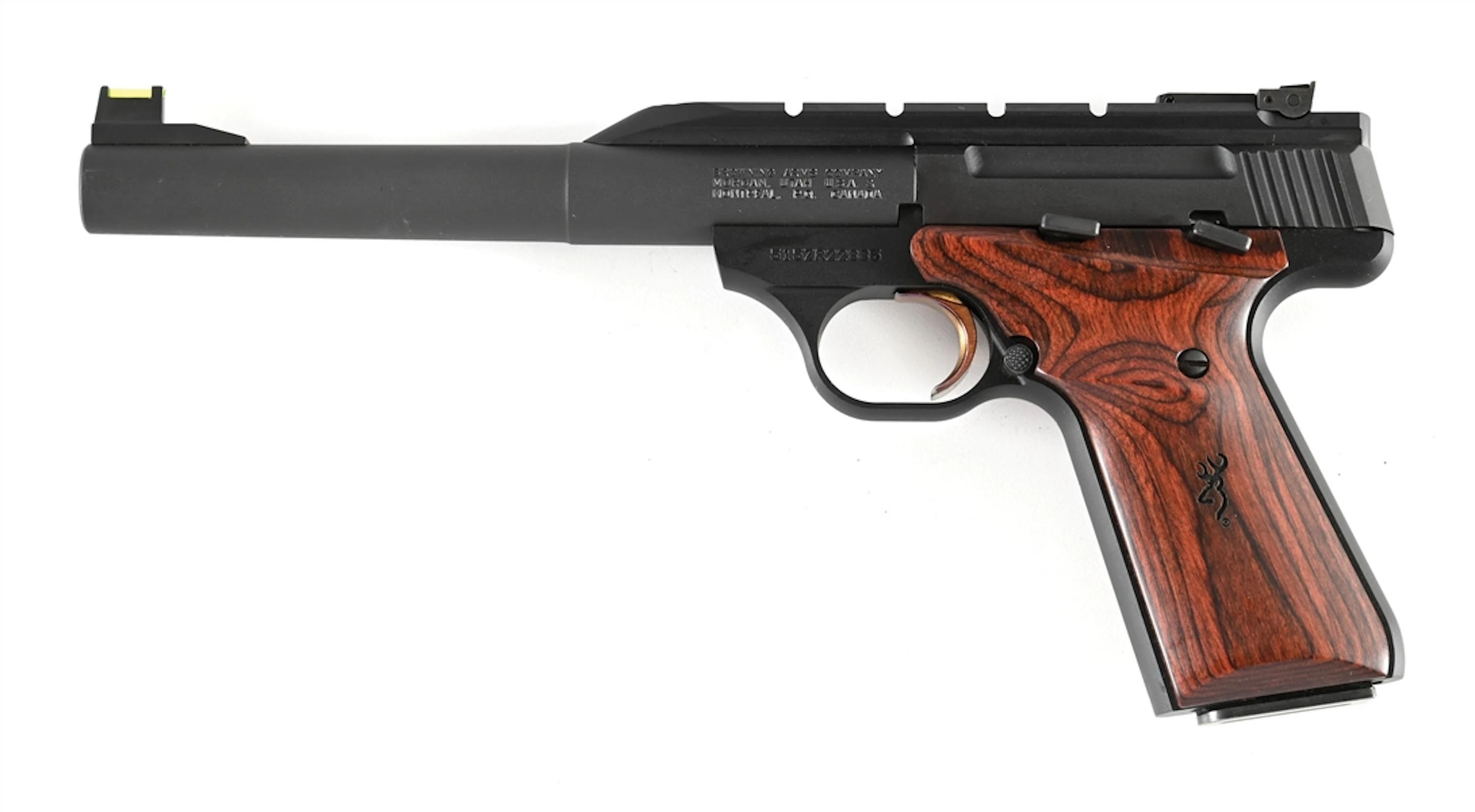 (M) BROWNING BUCKMARK SEMI-AUTOMATIC TARGET PISTOL WITH BOX