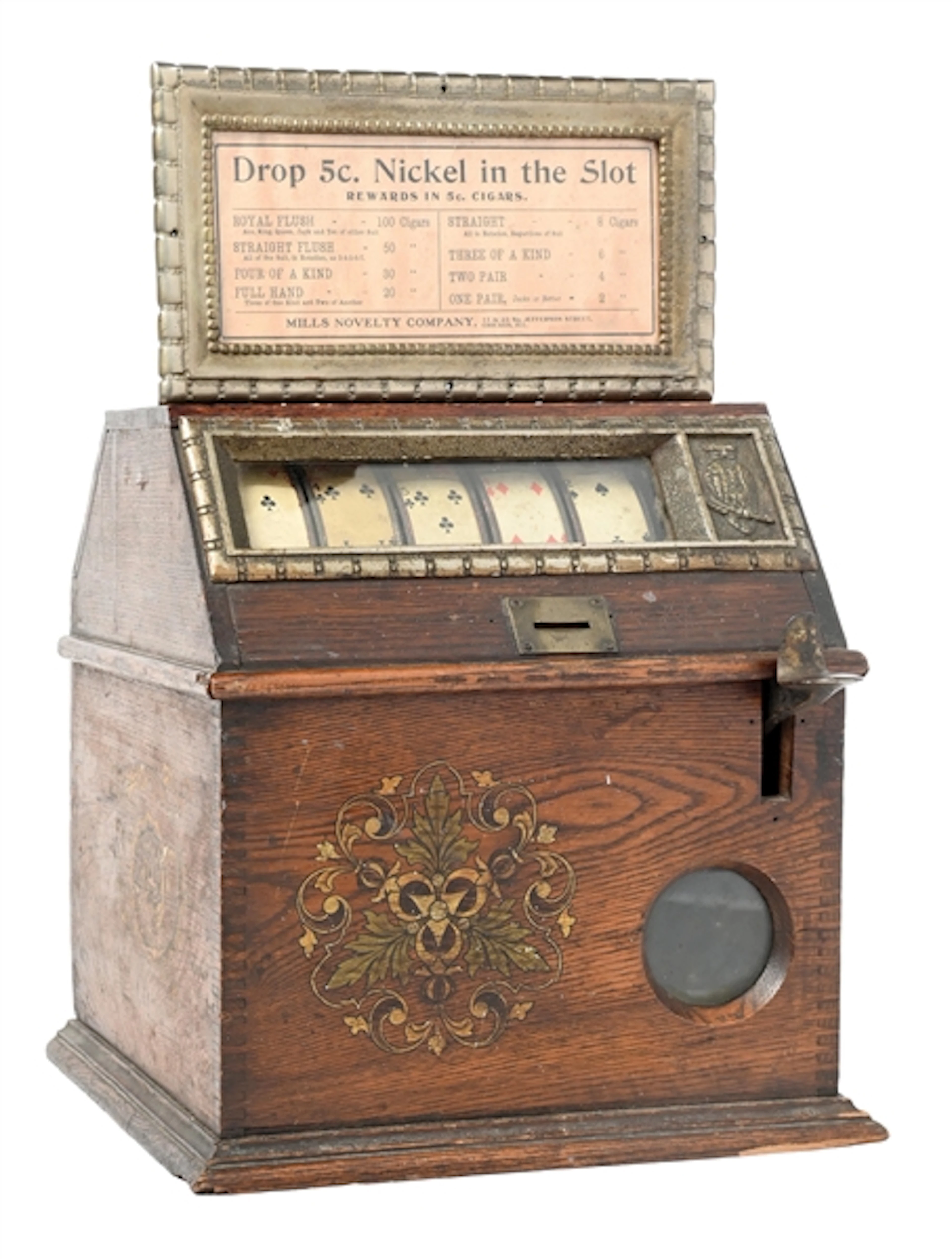 5¢ MILLS NOVELTY CO. "LITTLE PERFECTION" TRADE STIMULATOR