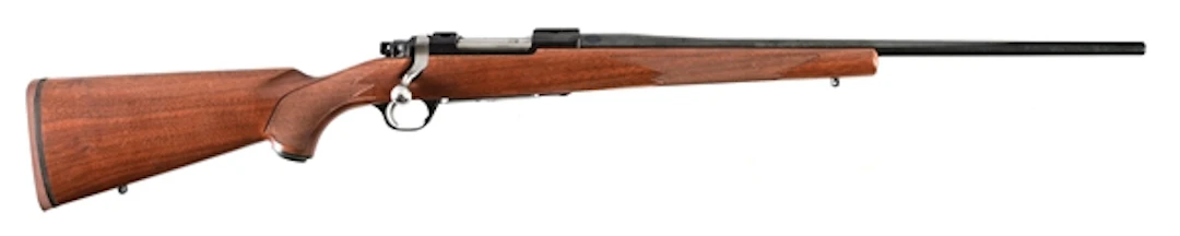 (M) RUGER MODEL M77 HAWKEYE .243 BOLT ACTION RIFLE WITH BOX.