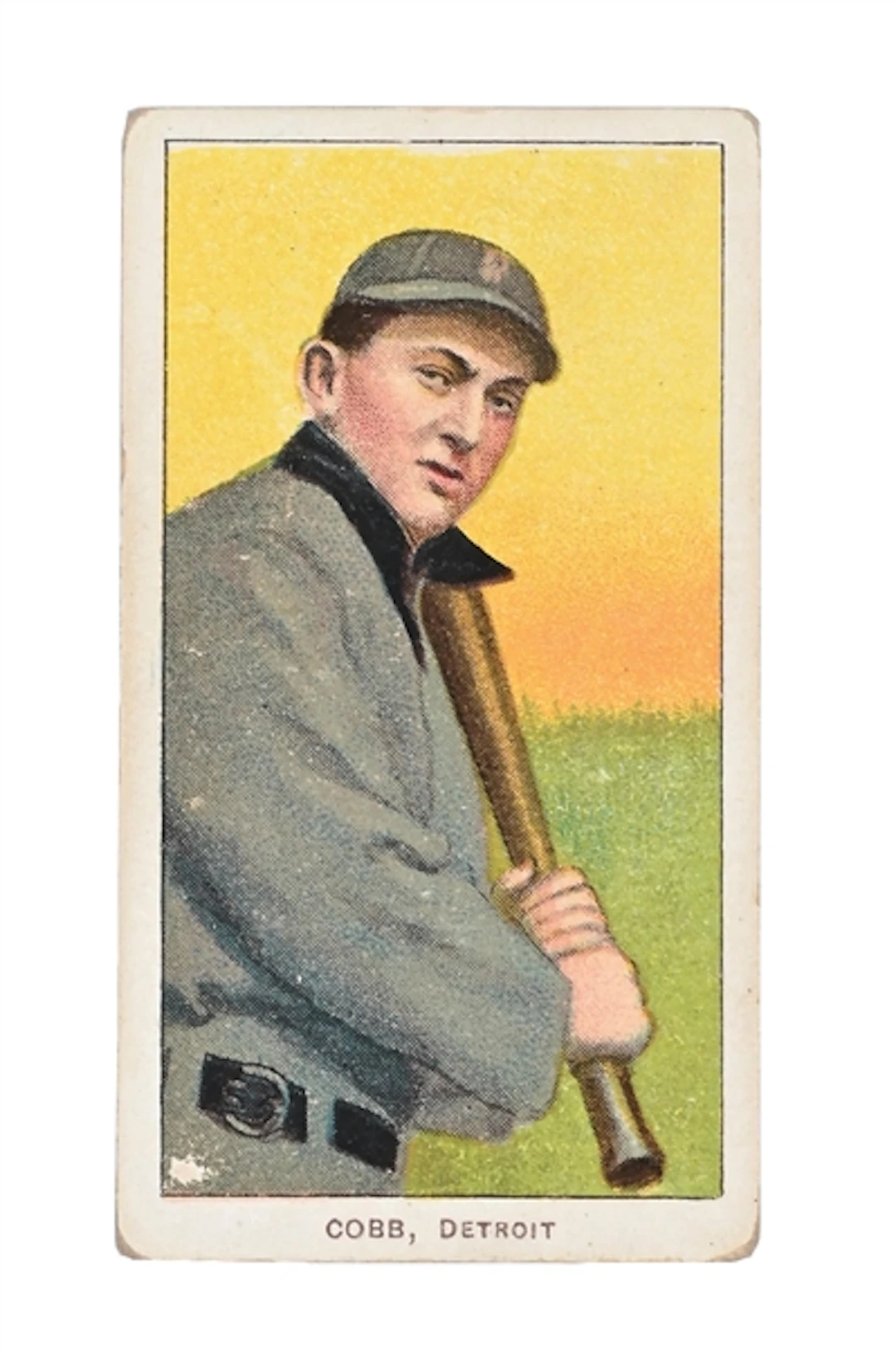 T206 SWEET CAPORAL COBB BAT ON SHOULDER