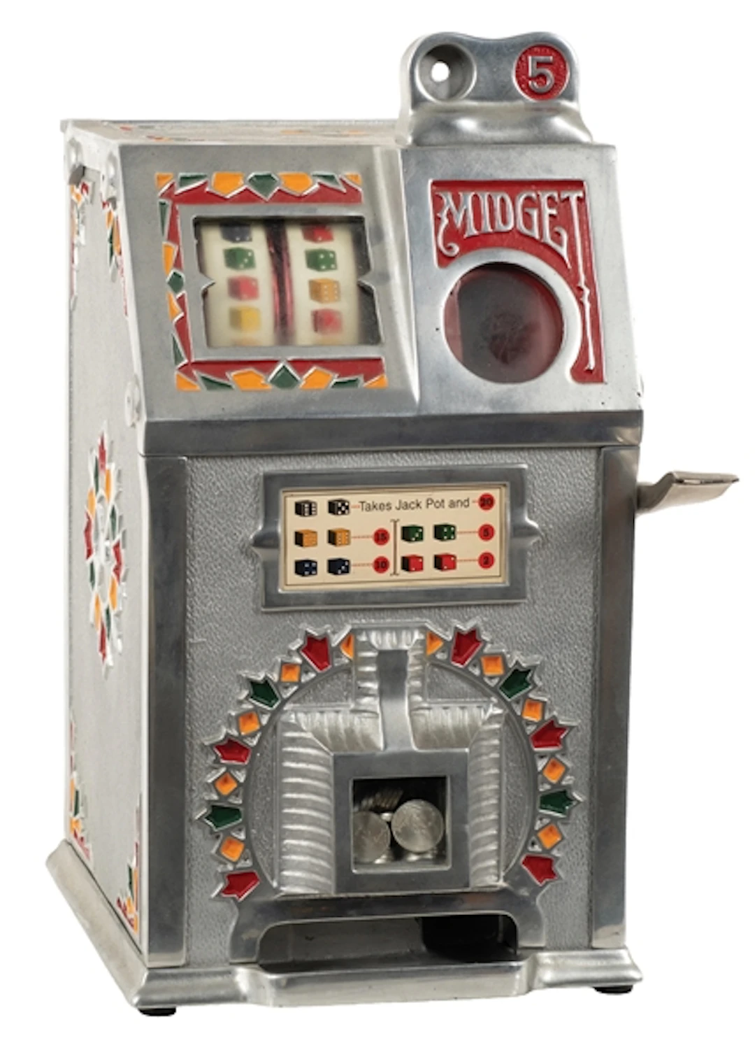 2-REEL "MIDGET" SLOT MACHINE