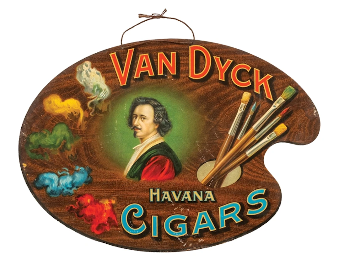 VAN DYCK HAVANA CIGARS SIGN