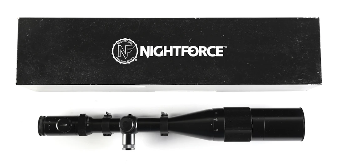 NIGHTFORCE NF12-42X56 SCOPE WITH BOX.