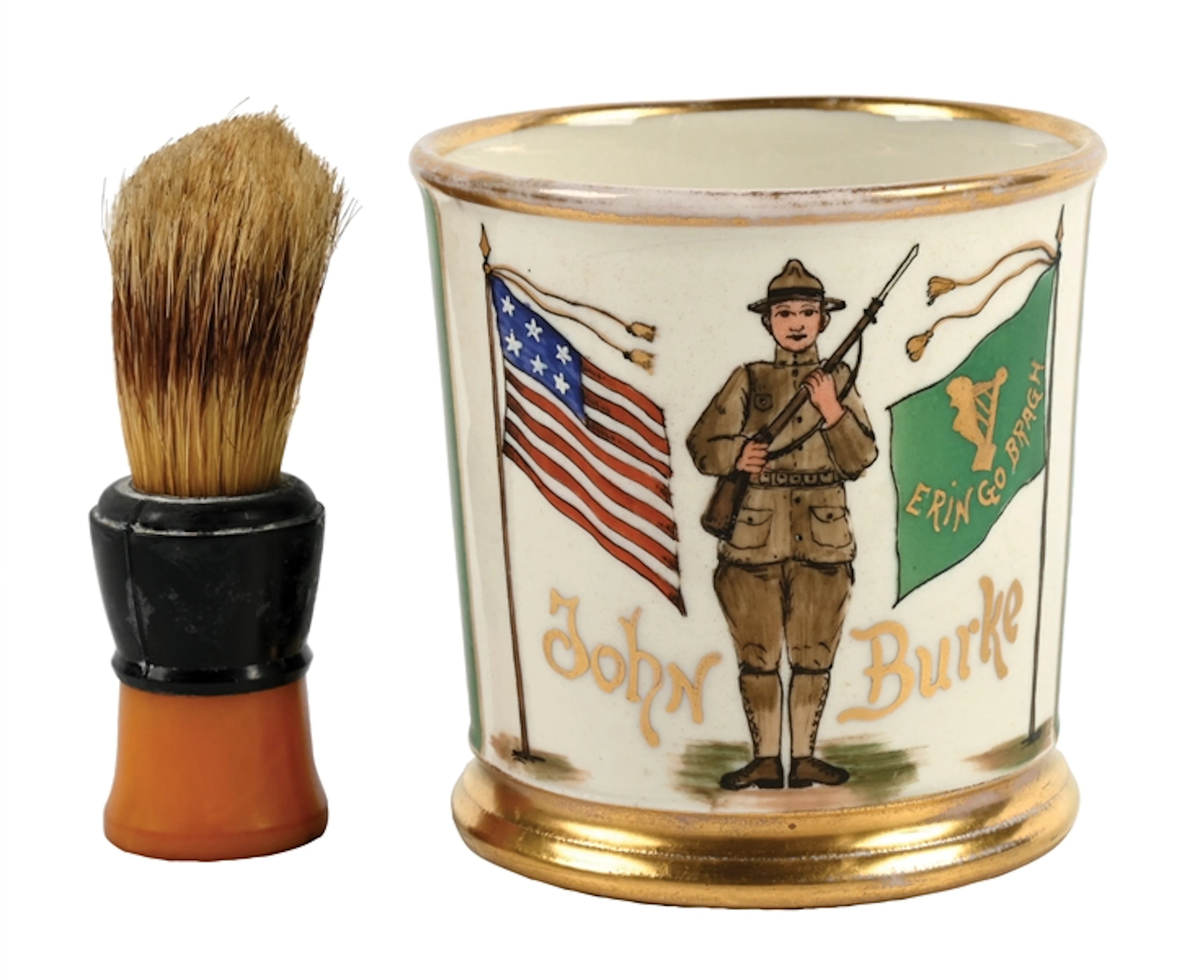 SOLDIERS SHAVING MUG