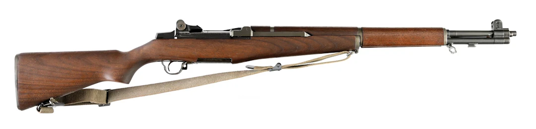 (C) SPRINGFIELD ARMORY M1 GARAND SEMI-AUTOMATIC RIFLE.