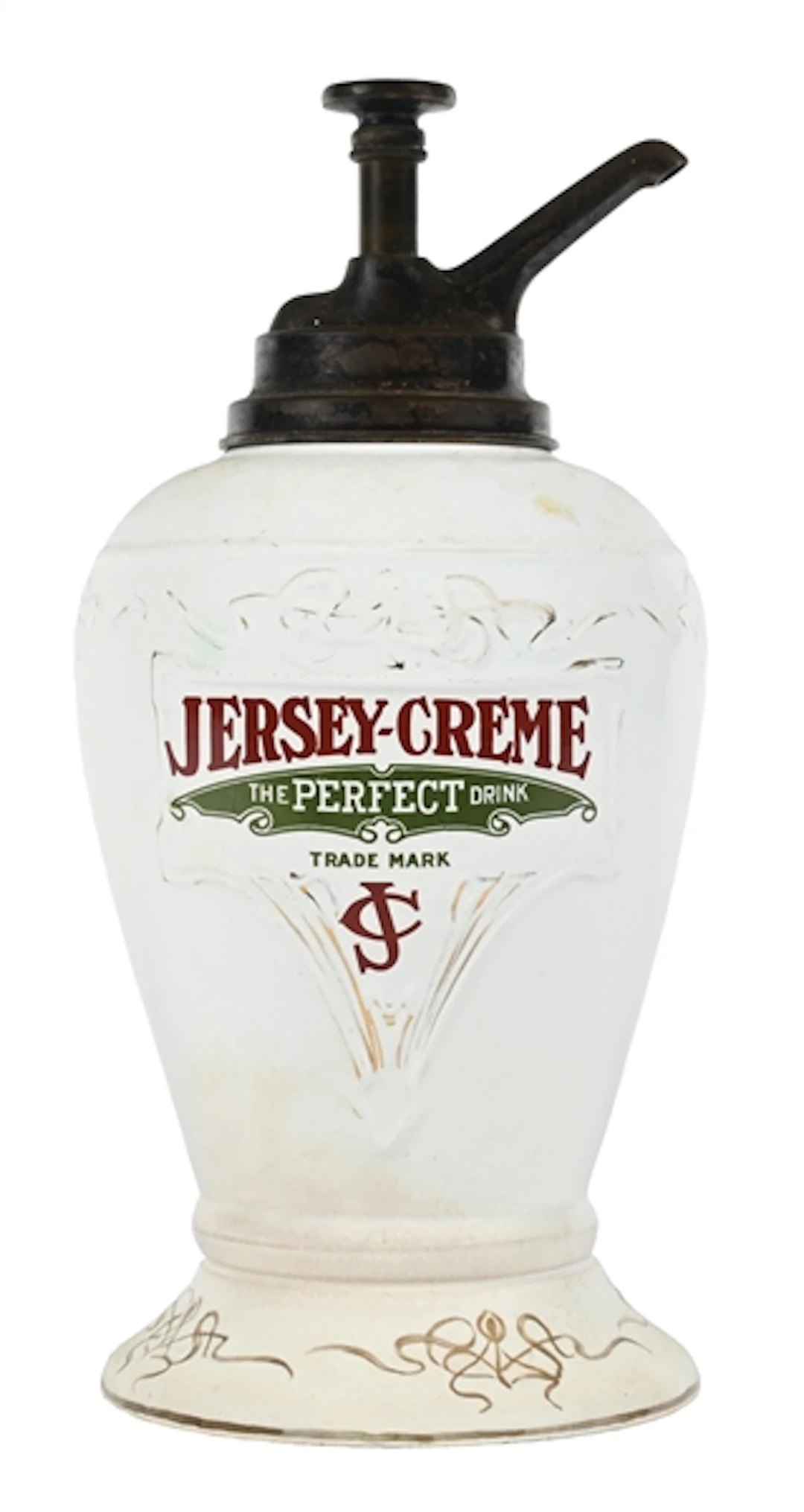 JERSEY-CREME THE PERFECT DRINK SYRUP DISPENSER