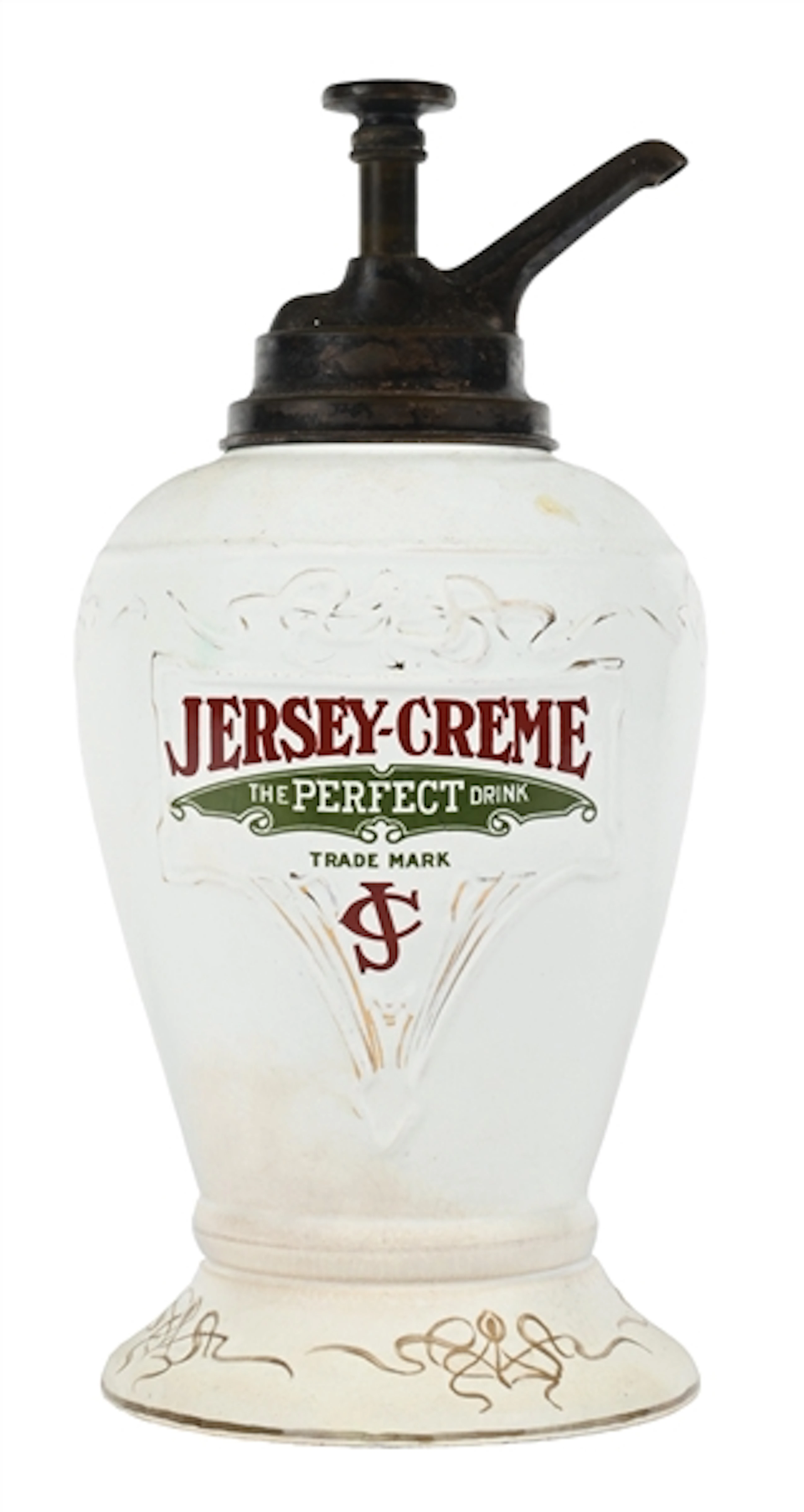 JERSEY-CREME THE PERFECT DRINK SYRUP DISPENSER