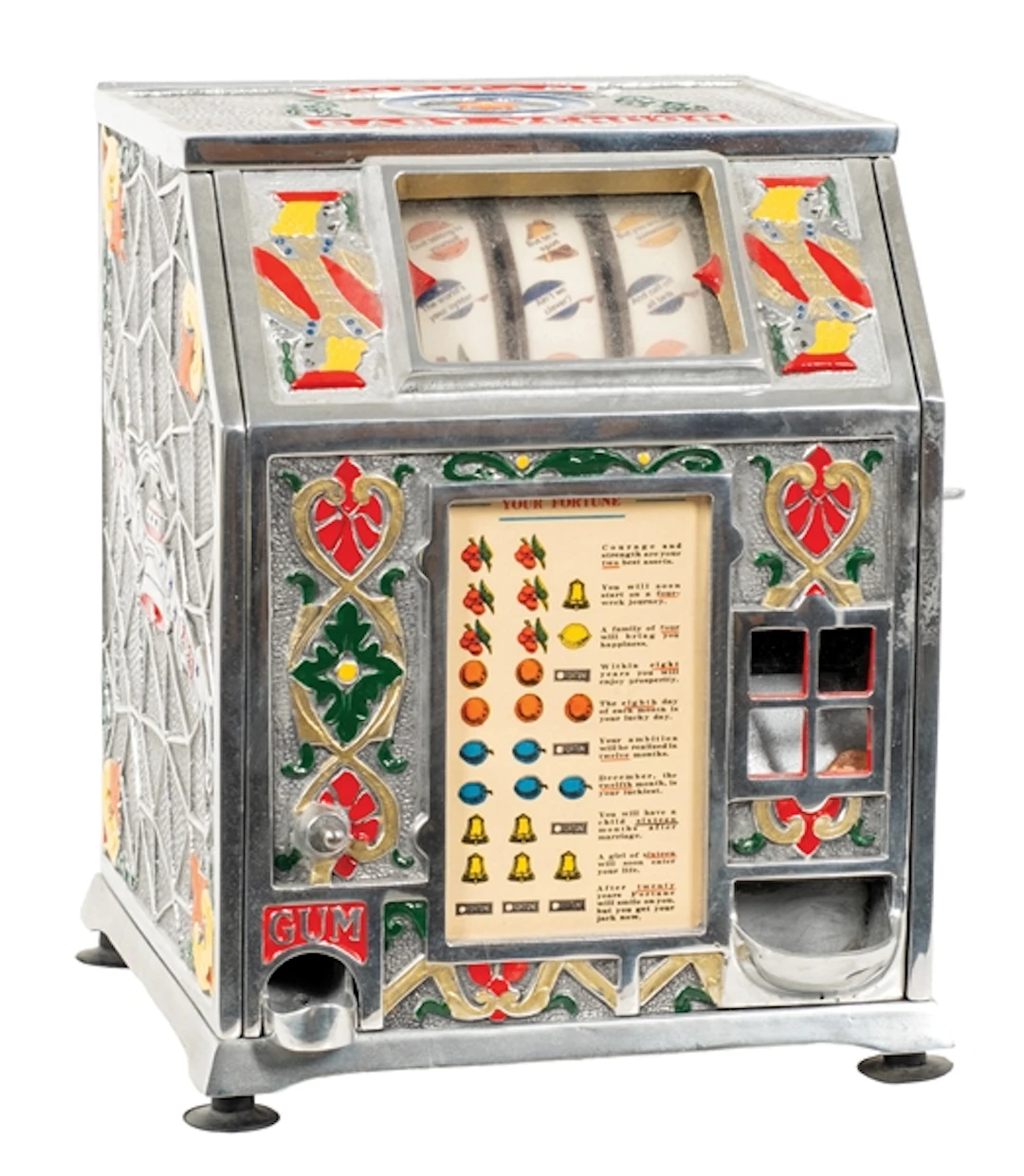 5¢ PURITAN BABY VENDOR ALUMINUM SLOT MACHINE