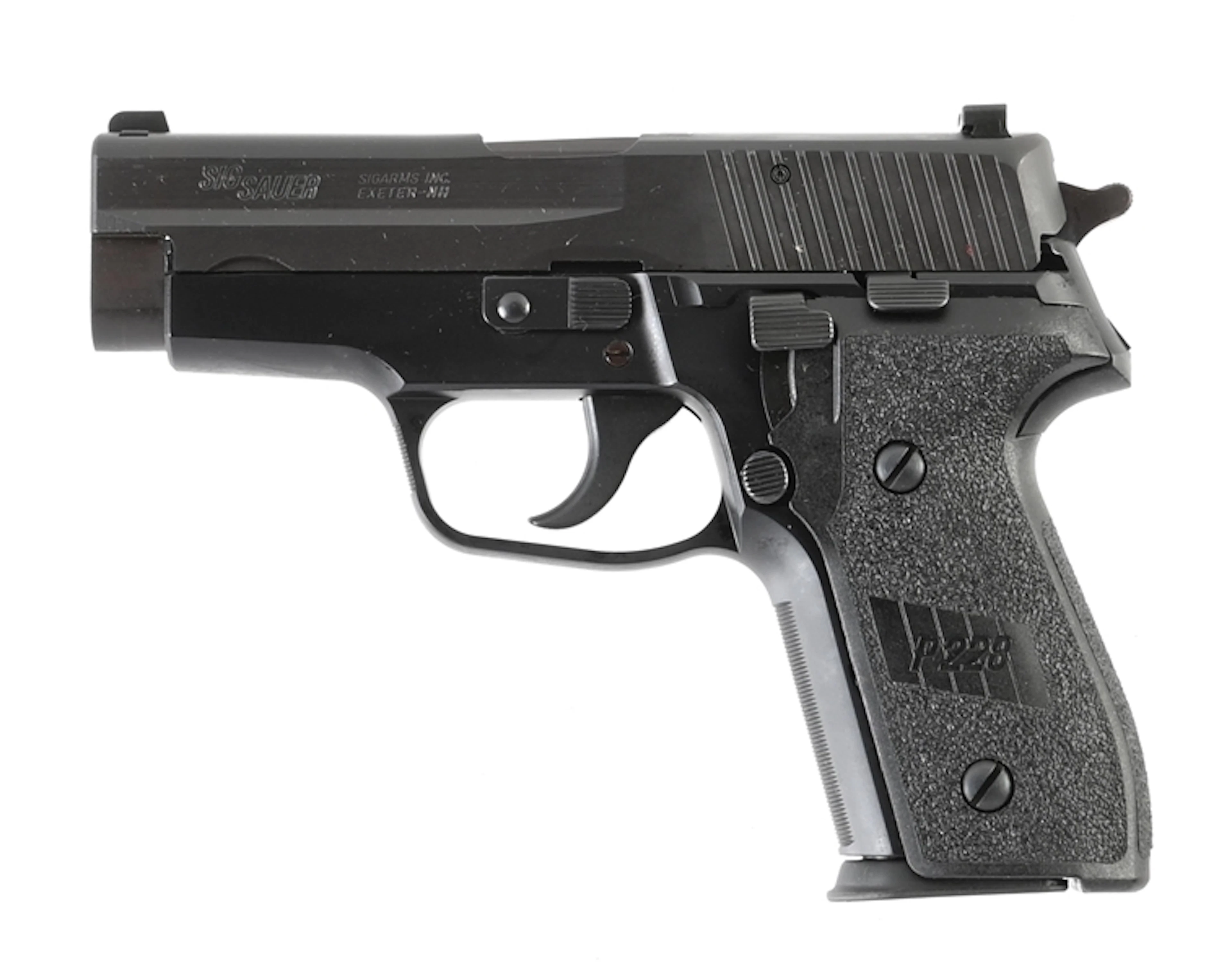 (M) SIG SAUER P228 SEMI-AUTOMATIC PISTOL WITH BOX